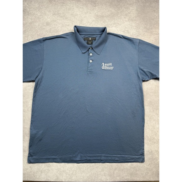 Nike Other - Nike Tiger Woods Polo Shirt Mens 2XL Blue Golf Williams World Challenge Sherwood